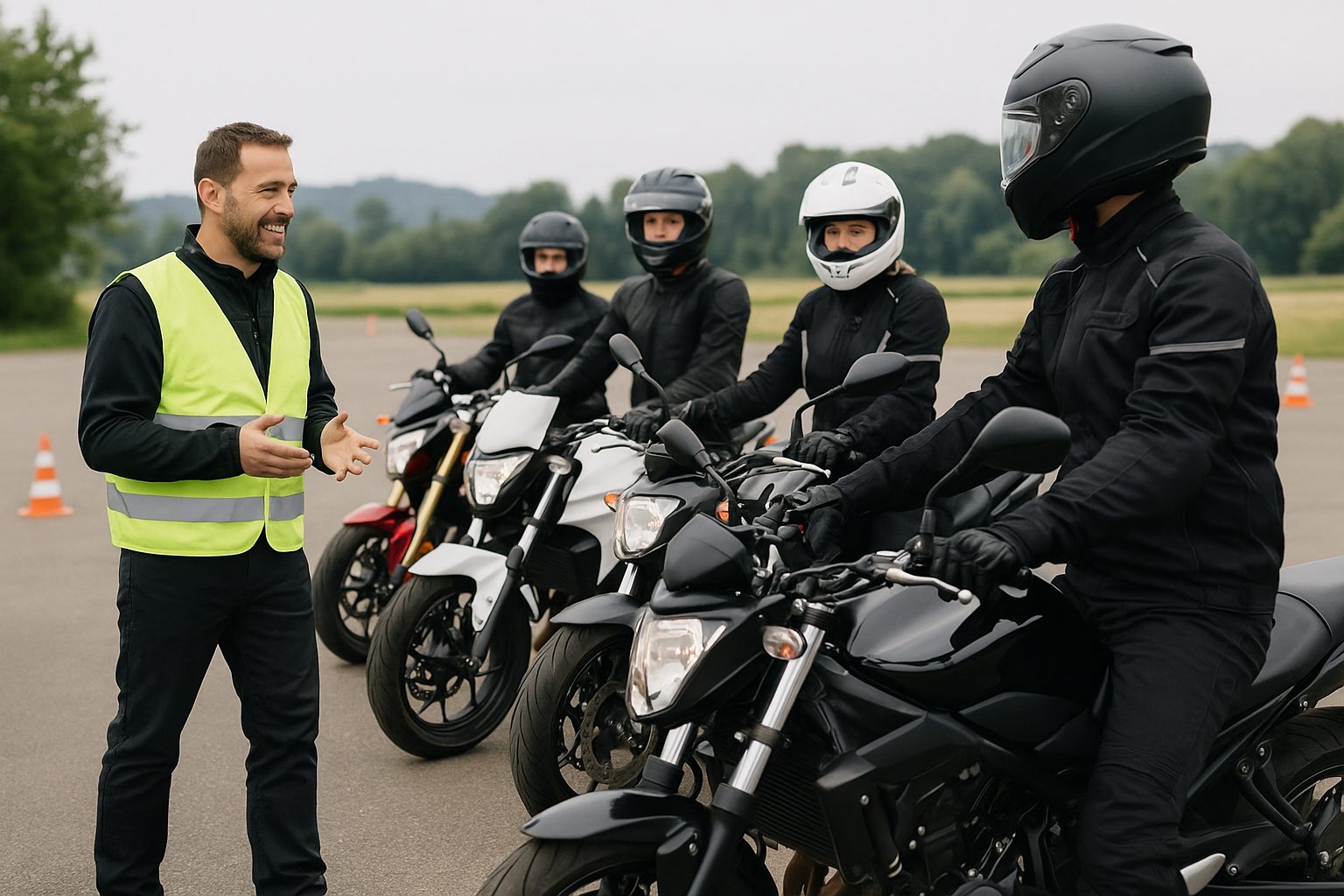 Motorrad Grundkurs Ablauf Schweiz