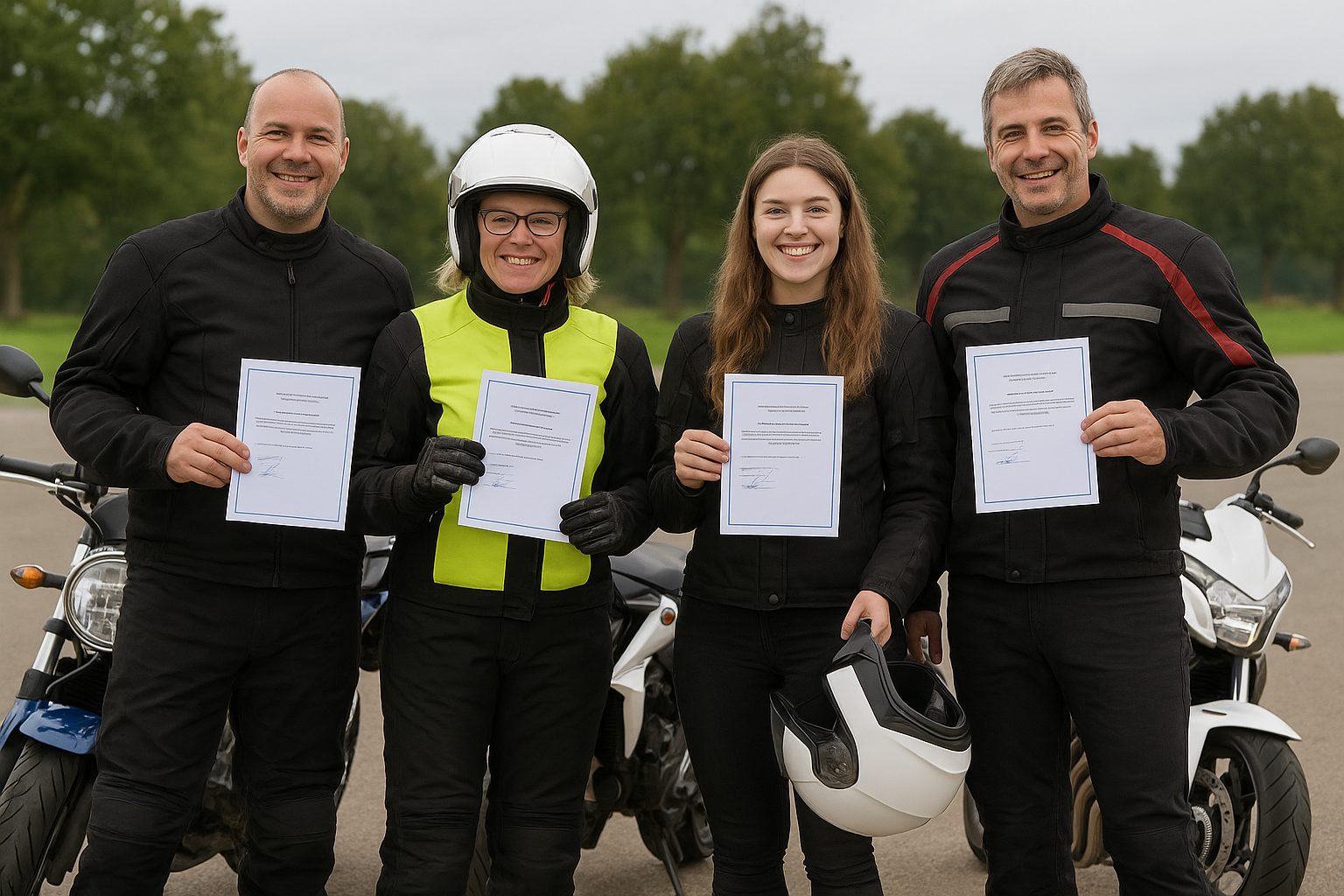 Motorrad Grundkurs Abschluss Schweiz