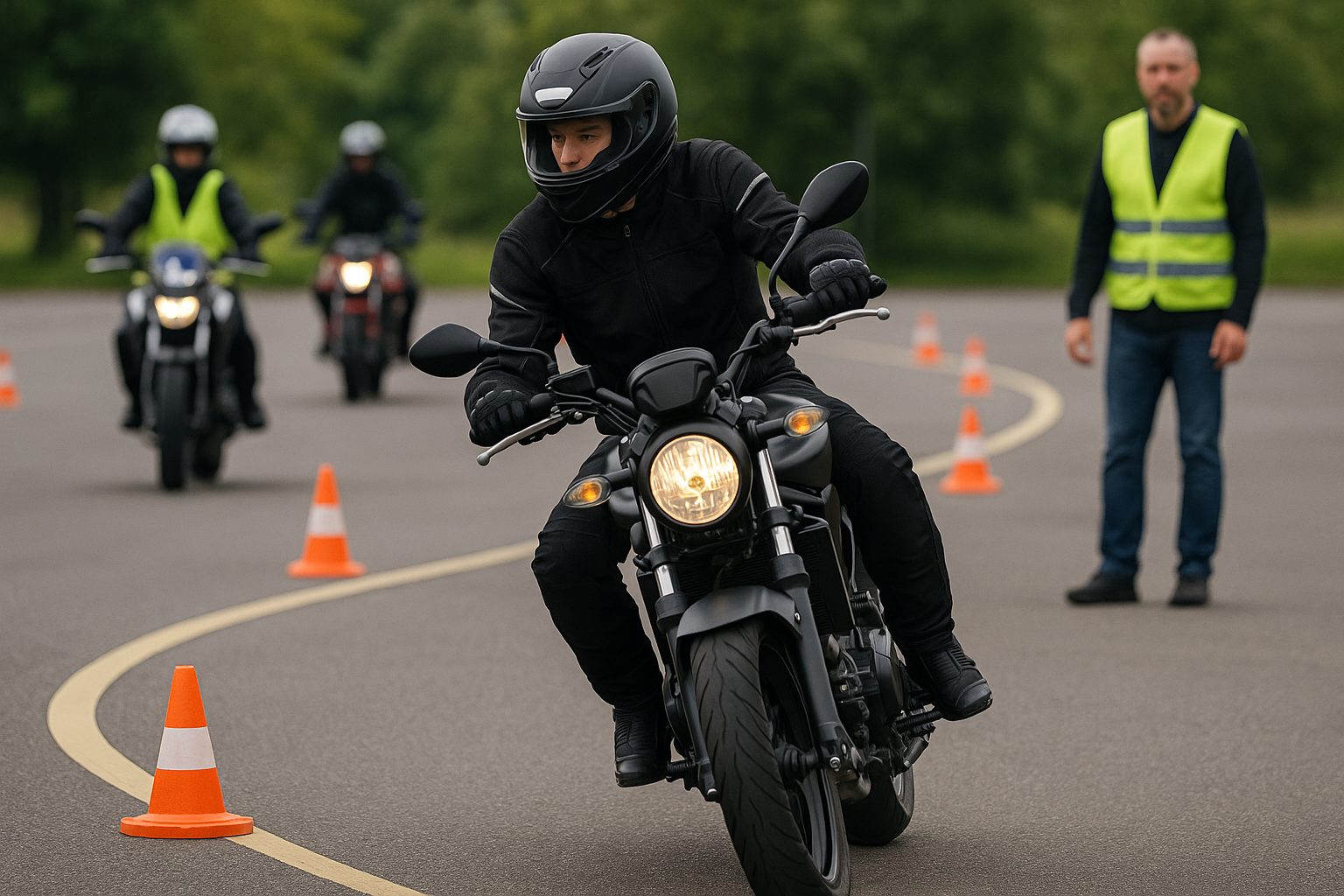 Motorrad Grundkurs Übungen Schweiz